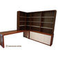 FRANGELICA TASSIE OAK CORNER DESK & HUTCH AUSTRALIAN CUSTOM MADE - MyChocolateWood