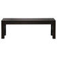 FULTON SOLID MAHOAGNY TIMBER BENCH 1IN CHOCOLATE 128CM - MyChocolateWood