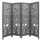 FUREND ROOM DIVIDER SOLID MANGO WOOD IN DARK GREY 180 X 200 - MyChocolateWood