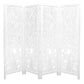 FUREND ROOM DIVIDER SOLID MANGO WOOD180 X 200 IN WHITE - MyChocolateWood