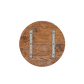 Galactic Inlay Table Top 600mm Round - MyChocolateWood