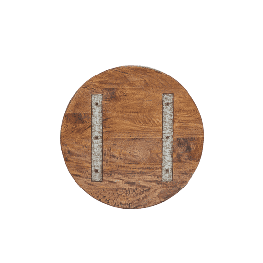 Galactic Inlay Table Top 600mm Round - MyChocolateWood