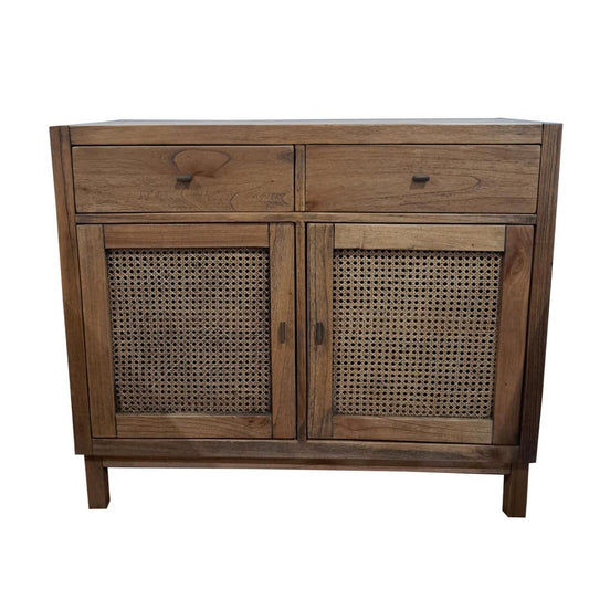 GALILEO 2 DOOR 2 DRAWER BUFFET/SIDEBOARD IN MINDI WOOD 95.5CM - MyChocolateWood