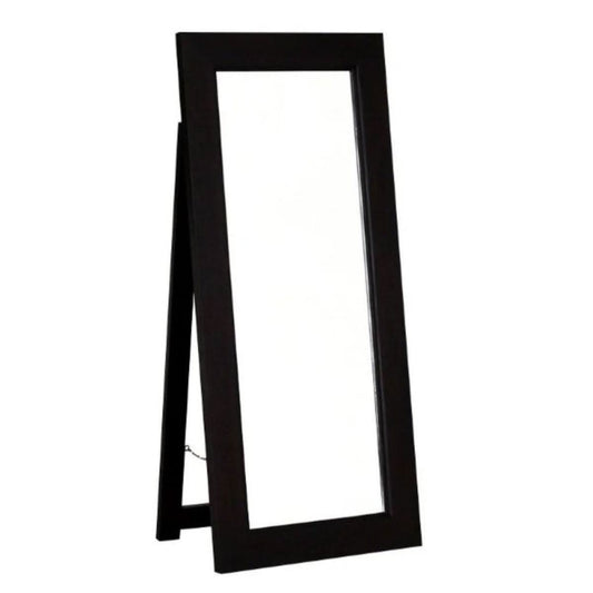 GARDINER SOLID MAHOGANY TIMBER FRAME FREE STANDING MIRROR IN CHOCOLATE - MyChocolateWood
