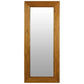 GARDINER SOLID MAHOGANY TIMBER FRAME FREE STANDING MIRROR IN LIGHT PECAN - MyChocolateWood