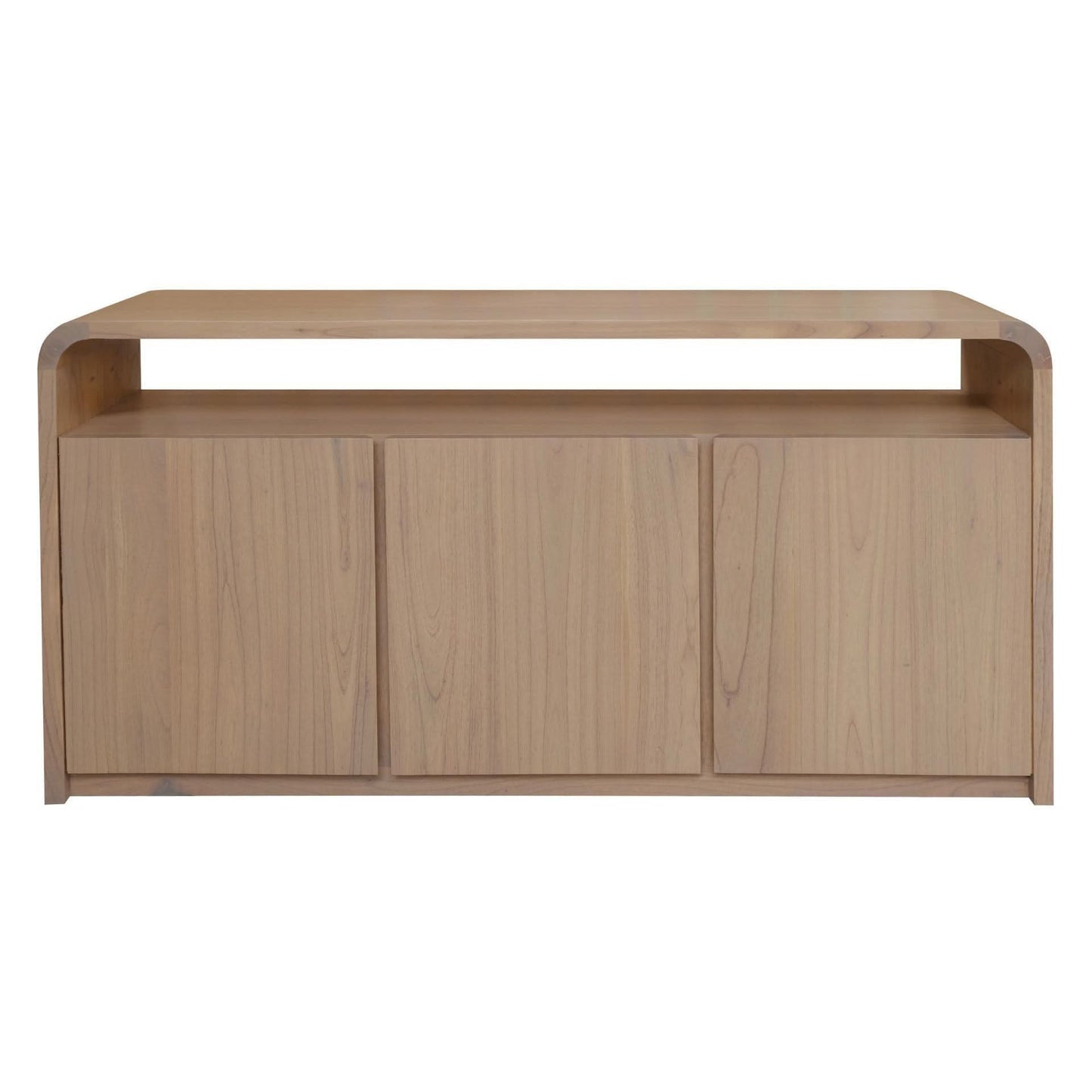 Gatsby Solid Mindi Timber 3-Door Buffet / Sideboard 150cm in Natural - Chocolate Wood