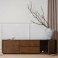 GATSBY 190CM MINDI WOOD 2 DOOR 2 DRAWER TV UNIT, WALNUT - MyChocolateWood