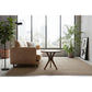 Gatsby Solid Mindi Timber Large Round Side Table / Lamp Table in Walnut - Chocolate Wood