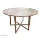 GETANO ROUND BAR TABLE IN SOLID TASSIE OAK CLEAR LACQUER - 150CM DIAMETER - MyChocolateWood
