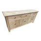 GIBRALTAR 3-DRAWER 6-DOOR SIDEBOARD / BUFFET - CRAFTED FROM RECYCLED ELM - MyChocolateWood