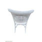 GIBRALTAR ROUND DINING TABLE IN 120CM + 4 MARSEILLE WHITE DINING CHAIRS - MyChocolateWood