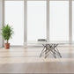 GLENDA MARBLE COFFEE TABLE IN WHITE - MyChocolateWood