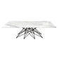 GLENDA MARBLE COFFEE TABLE IN WHITE - MyChocolateWood