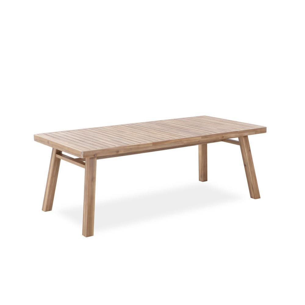 GLOSTER ACACIA WOOD & ROPE 7 - PIECE DINING SUITE - MyChocolateWood