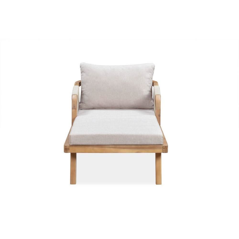 GLOSTER ACACIA WOOD SUN LOUNGER - MyChocolateWood