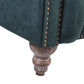 GOTCHA 2-SEATER CHESTERFIELD SOFA IN GREEN VELVET - MyChocolateWood