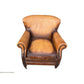 GRACELAND ANTIQUE PREMIUM GRADE LEATHER ARMCHAIR IN CARAMEL - MyChocolateWood