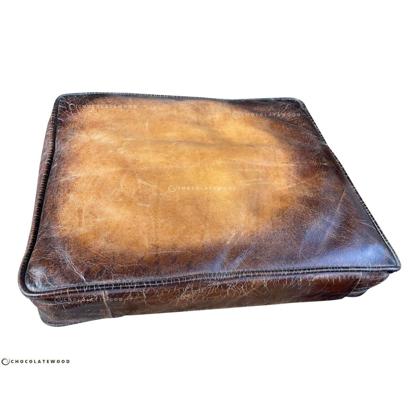 GRACELAND ANTIQUE PREMIUM GRADE LEATHER ARMCHAIR IN CARAMEL - MyChocolateWood