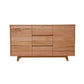 GRANVILLE TASSIE OAK BUFFET/SIDEBOARD 2 DOORS & 3 DRAWERS NATURAL - MyChocolateWood