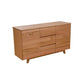 GRANVILLE TASSIE OAK BUFFET/SIDEBOARD 2 DOORS & 3 DRAWERS NATURAL - MyChocolateWood