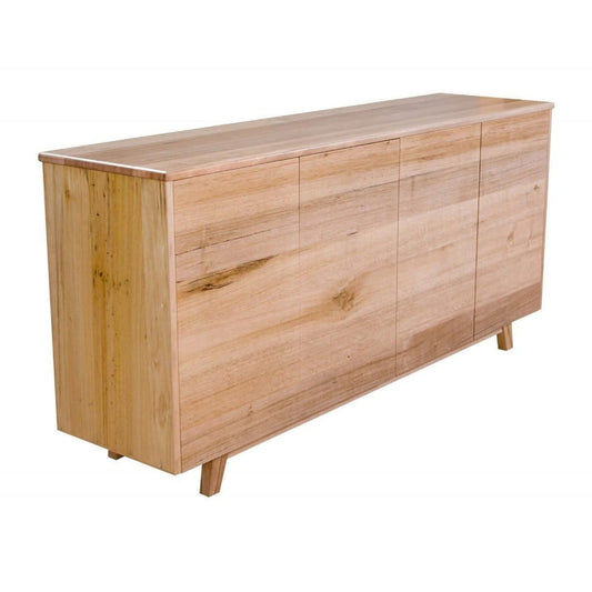 GRANVILLE TASSIE OAK BUFFET/SIDEBOARD 4 DOORS & 1 HIDDEN DRAWER NATURAL