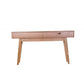 GRANVILLE TASSIE OAK CONSOLE TABLE/HALL TABLE WITH 2 DRAWERS - MyChocolateWood