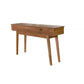 GRANVILLE TASSIE OAK CONSOLE TABLE/HALL TABLE WITH 2 DRAWERS - MyChocolateWood