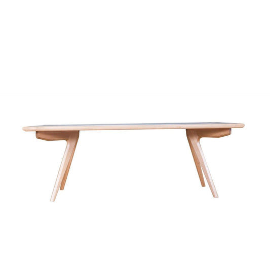 GRANVILLE TASSIE OAK RECTANGULAR DINING TABLE 180CM