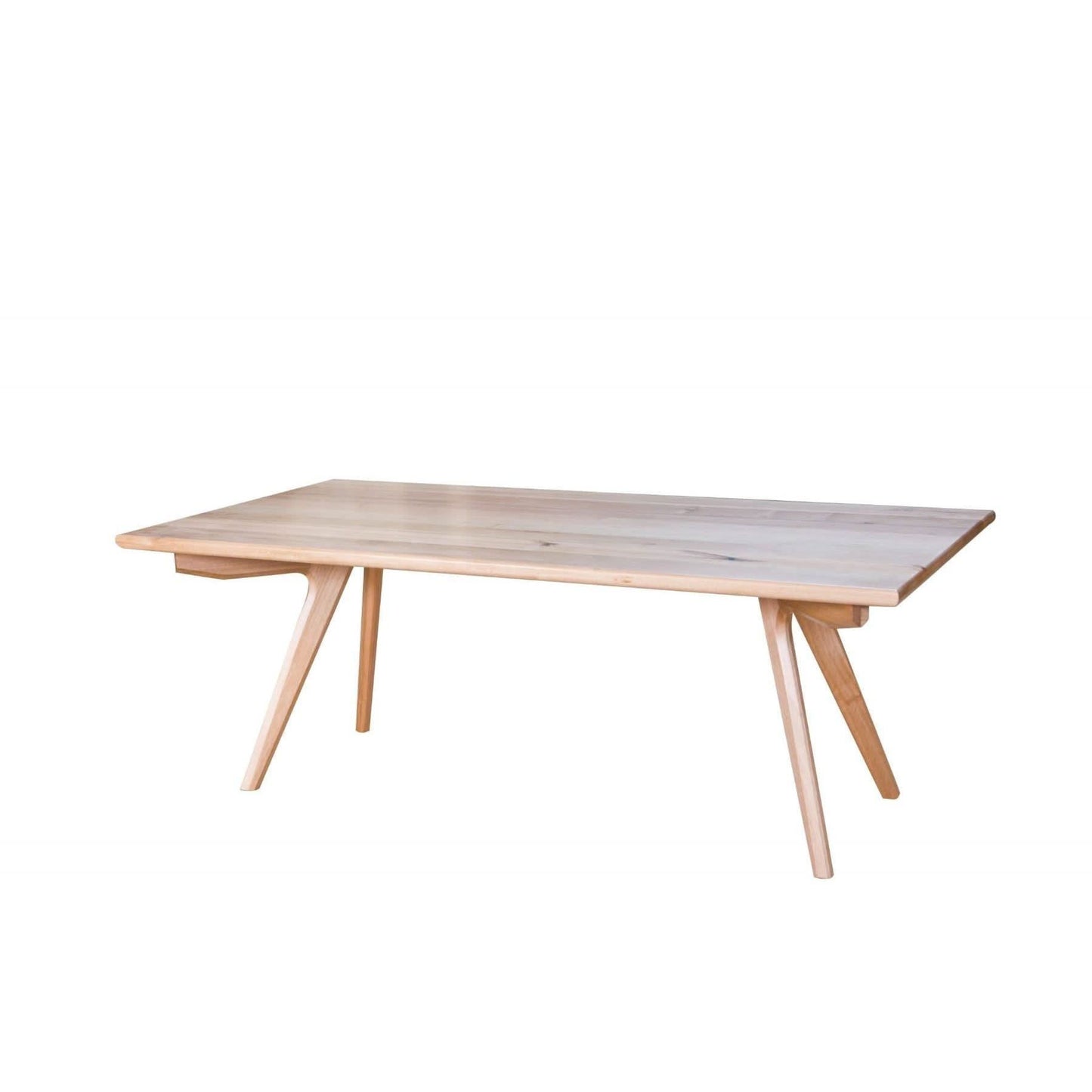 GRANVILLE TASSIE OAK RECTANGULAR DINING TABLE 2400MM - MyChocolateWood