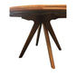 GRANVILLE TASSIE OAK ROUND DINING TABLE 130CM DIAMETER - MyChocolateWood