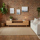 GRANVILLE TASSIE OAK TV UNIT 194CM WITH 2 DOORS & 2 DRAWERS - MyChocolateWood