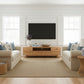 GRANVILLE TASSIE OAK TV UNIT 194CM WITH 2 DOORS & 2 DRAWERS - MyChocolateWood