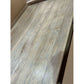 HAMPTON GREYWASHED OAK DINING TABLE 150CM - MyChocolateWood