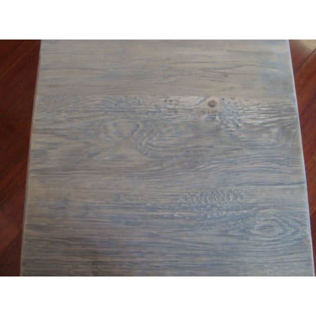 HAMPTON GREYWASHED OAK DINING TABLE 150CM - MyChocolateWood