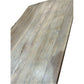 Hampton Greywashed Oak Dining Table 180cm - Chocolate Wood