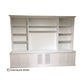 HARRINGTON 5 PIECE WALL UNIT TV ENTERTAINMENT CENTRE BOOKCASE/BOOKSHELF - MyChocolateWood