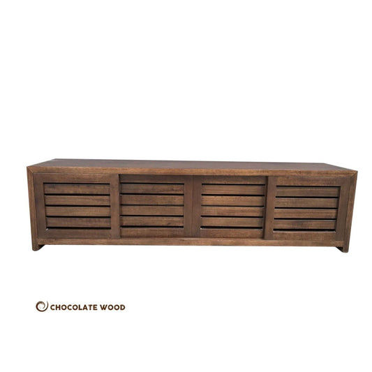 HAVANA TASSIE OAK SLIDING DOORS TV UNIT 180CM