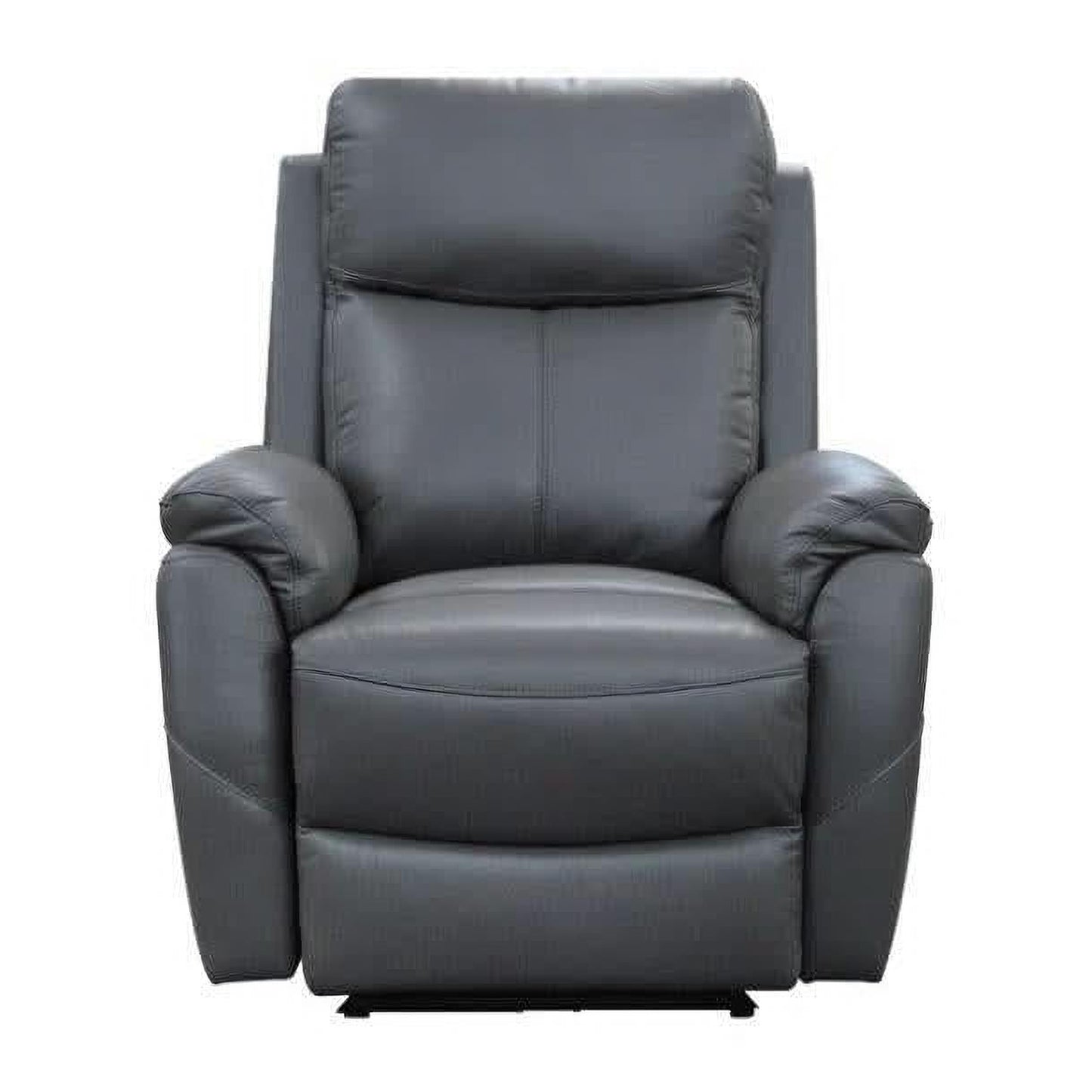 Hawes 3-Piece Electric Recliner Suite in Gunmetal - Chocolate Wood