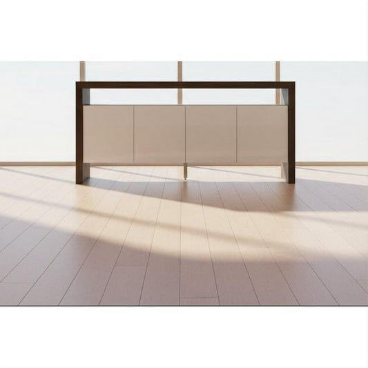 HELENA AUSTRALIAN BLACKWOOD 4 DOORS BUFFFET/SIDEBOARD IN WHITE POLYURETHANE AUSTRALIAN CUSTOM MADE - MyChocolateWood