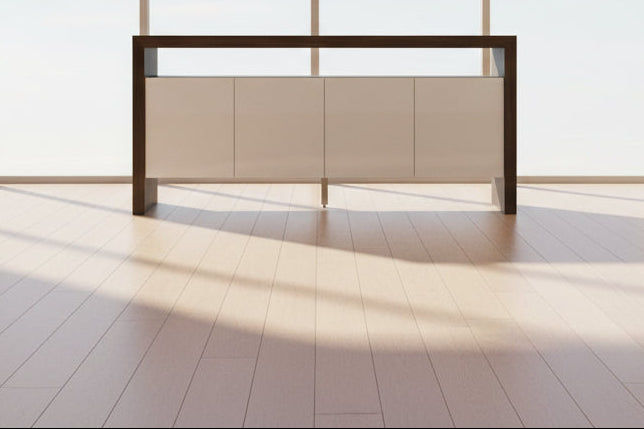 HELENA AUSTRALIAN BLACKWOOD 4 DOORS BUFFFET/SIDEBOARD IN WHITE POLYURETHANE AUSTRALIAN CUSTOM MADE - MyChocolateWood