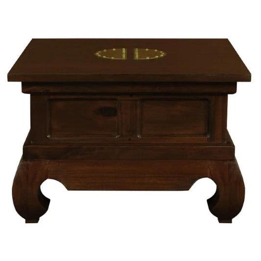 HIROKO SOLID MAHOGANY CHINESE STYLE LAMP TABLE IN MAHOGANY - MyChocolateWood