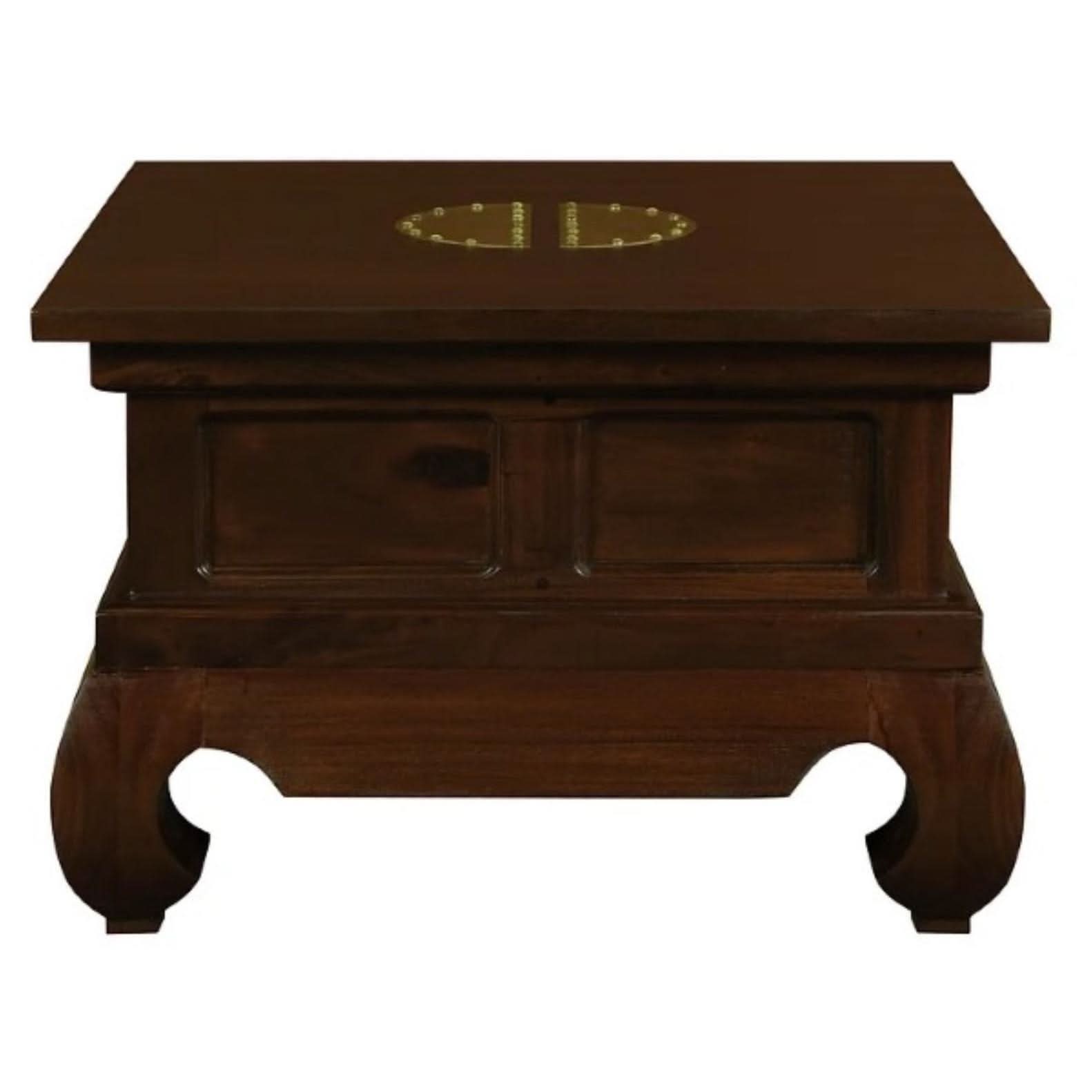 HIROKO SOLID MAHOGANY CHINESE STYLE LAMP TABLE IN MAHOGANY - MyChocolateWood