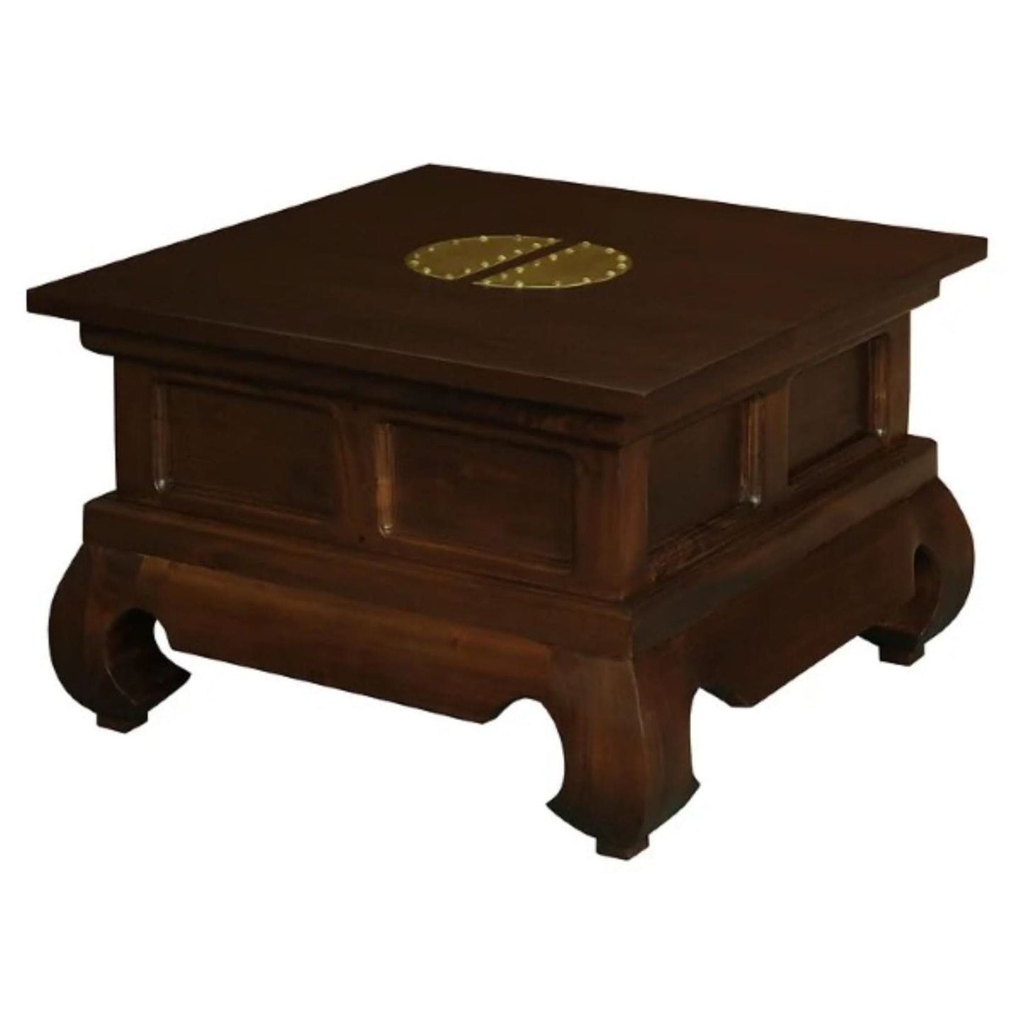 HIROKO SOLID MAHOGANY CHINESE STYLE LAMP TABLE IN MAHOGANY - MyChocolateWood