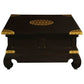 HIROKO SOLID MAHOGANY CHINESE STYLE RECTANGULAR COFFEE TABLE 4 DRAWERS IN CHOCOLATE COLOUR - MyChocolateWood