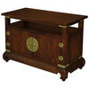 HIROKO SOLID MAHOGANY CHINESE STYLE TV UNIT IN MAHOGANY 97CM
