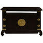 HIROKO SOLID MAHOGANY CHINESE STYLE TVUNIT IN CHOCOLATE 97CM - MyChocolateWood