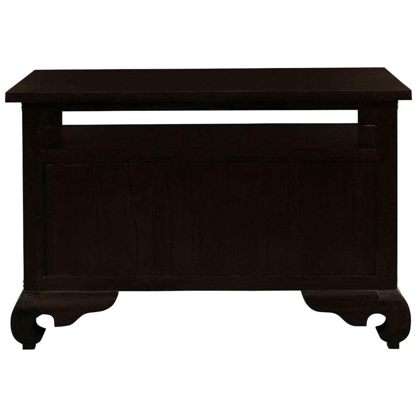 Hiroko TV / Entertainment Unit 97cm in Chocolate - Chocolate Wood