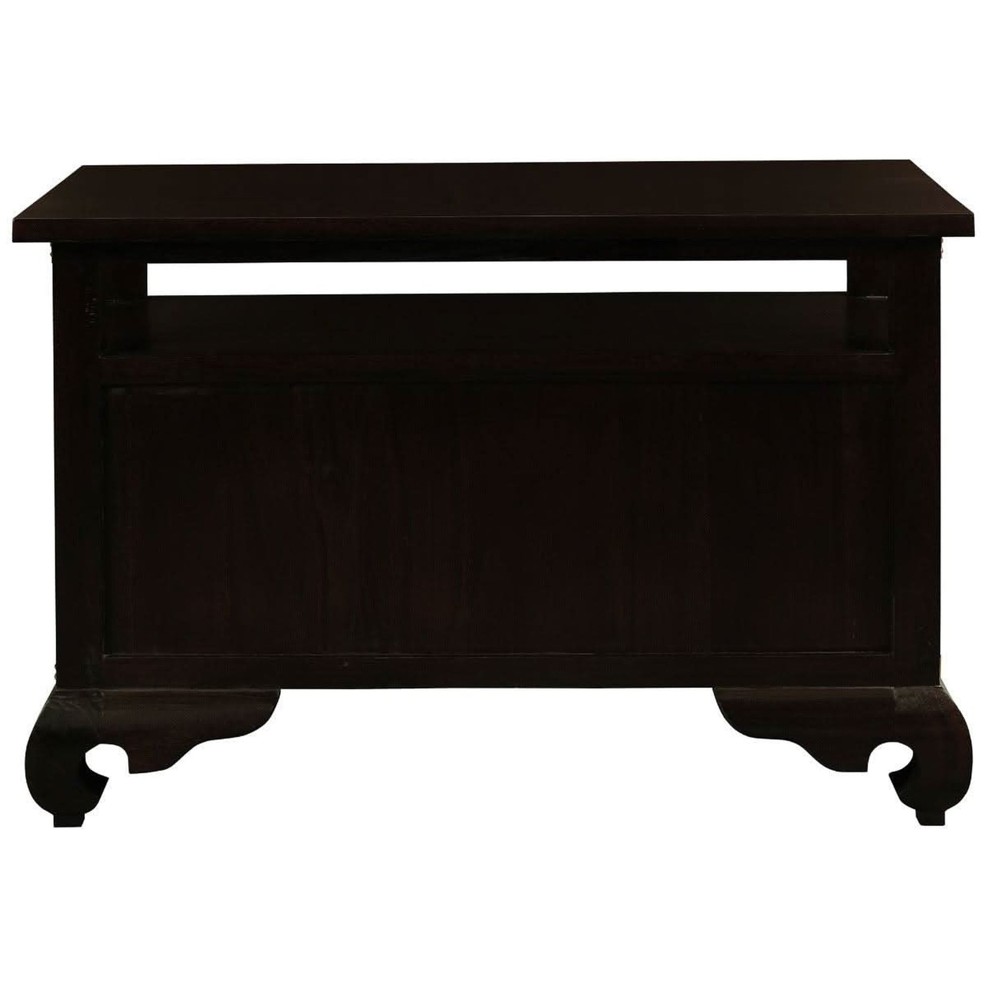 Hiroko TV / Entertainment Unit 97cm in Chocolate - Chocolate Wood
