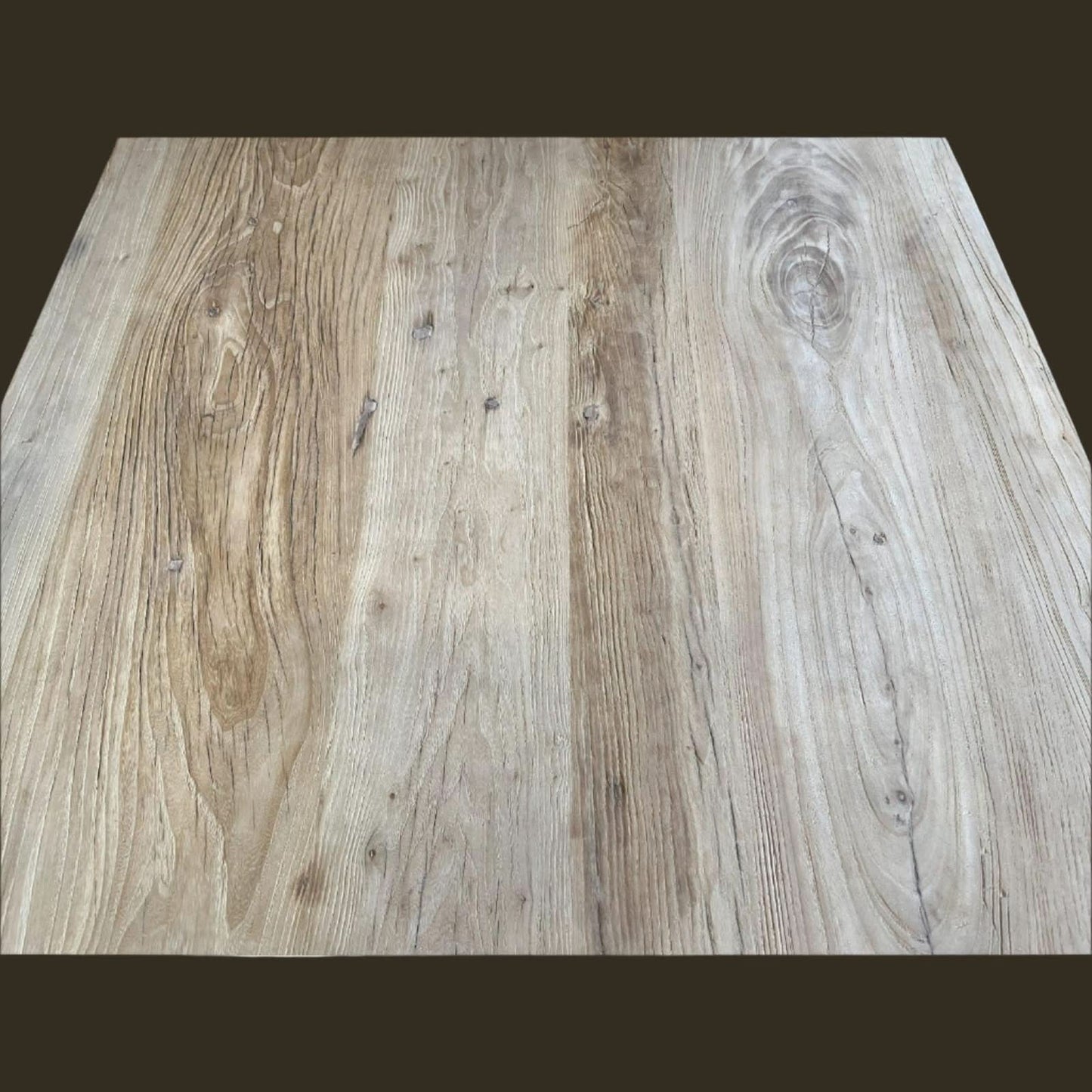 HOBART RECYCLED ELM TRESTLE DINING TABLE 240CM