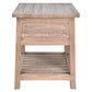 HUGO SLATED OAK SIDE TABLE LAMP TABLE NATURAL - MyChocolateWood